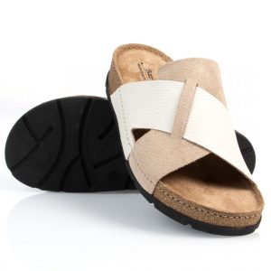 Batz papucs MARINA BEIGE MIX