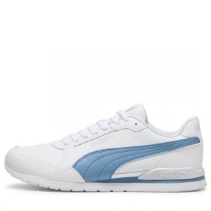 Puma cipõ ST RUNNER V3 L WHITE-ZEN BLUE- SILVER