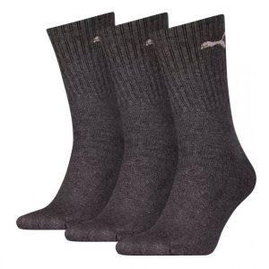 Puma zokni PUMA CREW SOCK 3P ANTRACITE