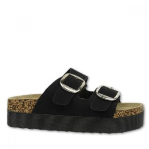 Lee Cooper papucs BLACK