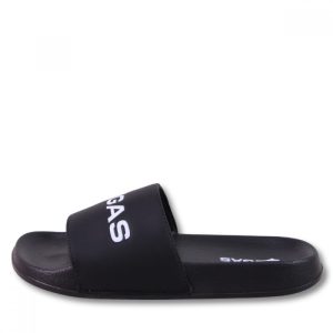Gas papucs BLACK WHITE