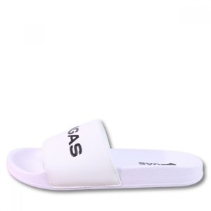 Gas papucs WHITE BLACK